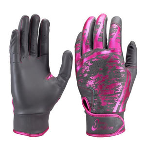 Gants de frappe de baseball personnalisés avec logo OEM, antidérapants, en cuir, pour joueurs de baseball adultes et jeunes. - Product Image 2