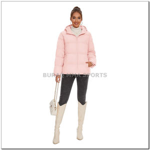 Veste matelassée imperméable personnalisée pour femme, manteau d'hiver rembourré de style designer, en nylon, pour l'extérieur - Product Image 3