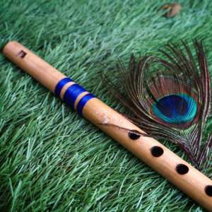 Flauta Bansuri Tradicional Hecha a Mano de Bambú, Instrumento Musical Indio para Principiantes, Práctica Musical al Aire Libre - Product Image 3