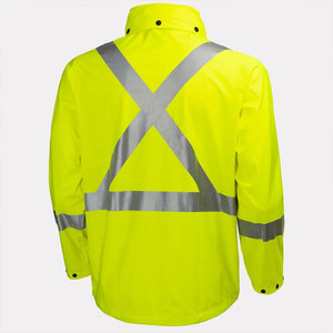 Men Industrial Safety Waterproof <b>Softshell</b> <b>Jacket</b> Construction Workers <b>Hi</b> <b>Vis</b> Reflective Waterproof Breathable Safety <b>Jacket</b> - Product Image 2
