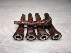Pipa de Tabaco de Madera Hecha a Mano, Estilo Clásico, Acabado Lacado, Pipa para Fumar Duradera y Ecológica - Product Image 4