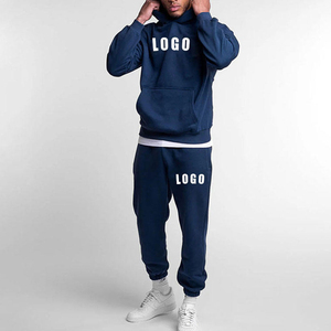 Survêtements à capuche légers en laine/polyester pour hommes, vêtements de jogging, de course et d'entraînement personnalisés OEM, décontractés pour l'hiver - Product Image 2