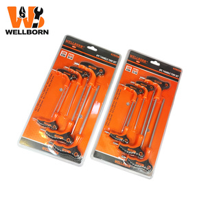 Juego de 6 Llaves Torx con Mango en T, Juego de Llaves Torx de Seguridad T10-T30, Juego de Destornilladores en Forma de T de Acero CR-V con Orificios Antimanipulación - Product Image 3