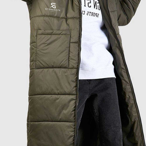 Ladies <b>Winter</b> Corduroy Quilted Puffer <b>Coat</b> Warm Hooded <b>Padding</b> Fashion Outdoor Windproof Solid Color Lightweight New High - Product Image 4