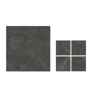 Carreaux de sol en porcelaine émaillée polie haute brillance 600x600mm 60x120 cm pour salle de bain et usage intérieur - Product Image 1