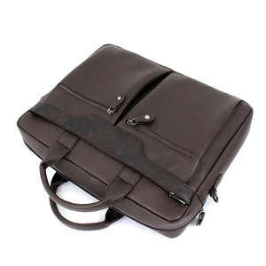 Sacs à ordinateur portables en cuir pour femmes, élégants et tendance, à motif uni, en vente - Product Image 3