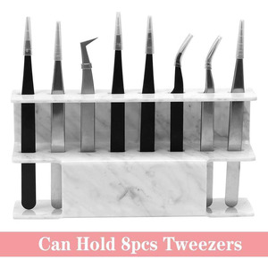 Elegant <b>Acrylic</b> Counter Display Holder With Stable Structure For Organized Tool Placement Tweezers Display <b>Stand</b> - Product Image 3