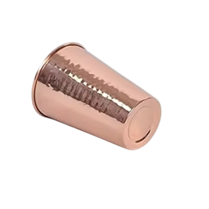 Gobelet ayurvédique artisanal en verre et cuivre pour boire de l'eau, idéal pour la cuisine, la salle à manger, la maison, le bureau, les hôtels, les restaurants, ou comme cadeau. - Product Image 3