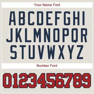 Maillot de baseball personnalisé rouge marine en polyester respirant, uniforme d'équipe de baseball à boutons, chemise de sport par sublimation - Product Image 3