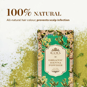 Poudre de henné brun sans produits chimiques, coloration et soin capillaire botanique, 100g de poudre de henné pure à base de plantes, brun - Product Image 5