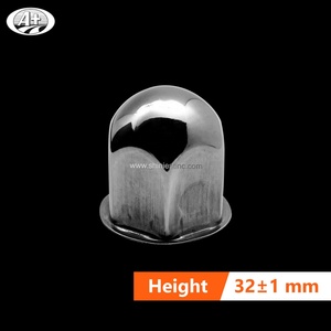 Nuts couverture 25.3mm roue en acier inoxydable pour roues de camion Américain Camion et Bus 20 - 49 pièces - Product Image 4