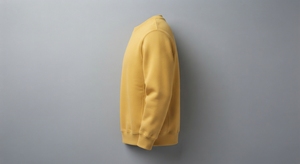 Sweat-shirt à col rond en coton tricoté 100 % coupe classique, pull uni pour impression personnalisée, écologique, style urbain, hiver - Product Image 2