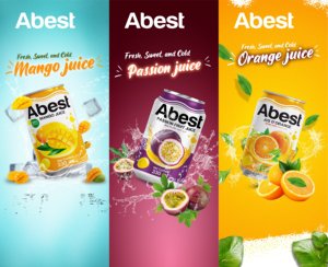Boissons aux jus de fruits saveur mangue et eau de coco en canettes/bouteilles, boissons non alcoolisées, OEM, marque privée, fournisseur A&B Vietnam - Product Image 4