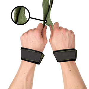 Nouvelles sangles de poignet en néoprène et cuir pour la musculation, antidérapantes, réglables, haute qualité, résistantes, dernière arrivée - Product Image 2