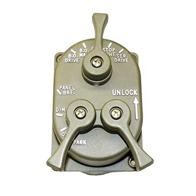 M35A2 M809 M939 3 Lever Light Control Switch NATO HMMWV humvee  