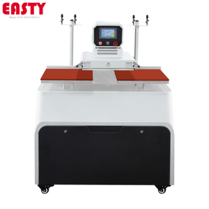 Pneumatic Double Station Heat Press Machine for T-<b>Shirt</b> Garment Dual shuttle heat transfer machine 40x60cm Double Station - Product Image 3