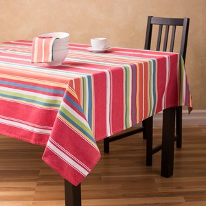 100% Cotton Woven Solid Modern Home <b>Tablecloth</b>-Oilproof Waterproof Eco-Friendly Durable <b>Square</b> Shape - Product Image 1