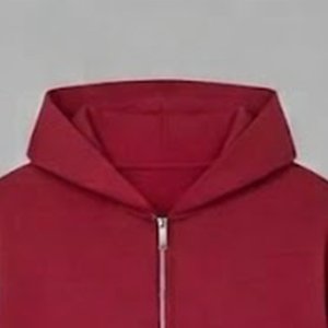 Nouvel Arrivage Survêtement à Capuche Rouge avec Logo Personnalisé, Pantalon de Survêtement Long Couleur Unie Décontracté avec Poches Latérales et Fermeture Éclair, Coupe Ample - Product Image 6