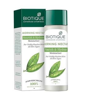 Biotique Morning Nectar Loción Humectante para la Piel L Previene Manchas Oscuras, Puntos Negros y Imperfecciones L Visiblemente - Product Image 1