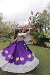 Venta al por mayor de Lehenga Choli Romano con bordado Kutchi Gamthi, ropa étnica india de primera calidad - Product Image 1
