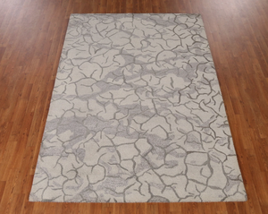 Alfombras de Lana Hechas a Mano con Diseño Geométrico Moderno, Ecológicas, Antideslizantes, Acolchadas, de Pelo Medio, Tamaño Personalizado, para el Hogar o para Rezar - Product Image 3