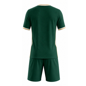 New Arrival Design Slim Fit Lightweight Breathable Short Sleeve <b>Soccer</b> Uniforms for Adults Custom Uniforms for Adults All Season - Product Image 2