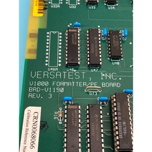 แผงวงจร VERSATEST BRD-V1190 V1000สำหรับฟอร์แมตเตอร์/PE – อุปกรณ์และชิ้นส่วนเซมิคอนดักเตอร์เชิงพาณิชย์คุณภาพสูงจากทั่วโลกที่ได้รับความไว้วางใจ - Product Image 4
