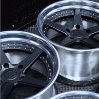 Velg Tempa 17-26 inci Harga Pabrik Kustom Laris Manis Warna Hitam 18 19 20 21 22 23 Inci Roda Mobil Penumpang untuk Range Rover Jeep