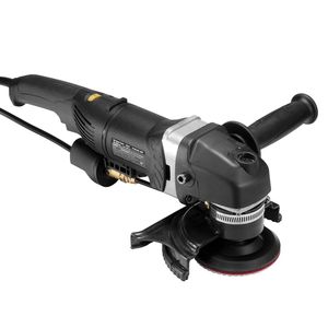 Lucidatrice a umido da 800W, smerigliatrice per cemento da 4 pollici con 6 velocità variabili e 7 kit di lucidatura per il restauro di marmo e granito - Product Image 1