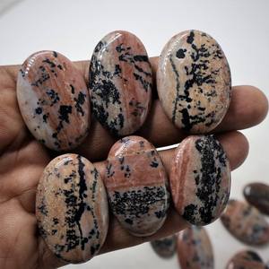 Prix d'usine Jaipur AAMNA GEMS – Cabochons ovales en AQUAMARINE naturelle de haute qualité, certifiés par un tiers, pour bijoux en vrac - Product Image 2