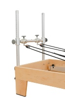 Machine de Pilates Reformer Pliable pour Studio Commercial en Gros, Lit de Yoga Core en Bois d'Érable Blanc