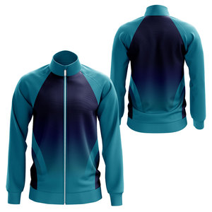 Men's Gradient Color Block Track <b>Jacket</b> Zipper Stand Collar Sporty Outerwear Breathable Polyester <b>Racer</b> <b>Jacket</b> Autumn Wear - Product Image 6