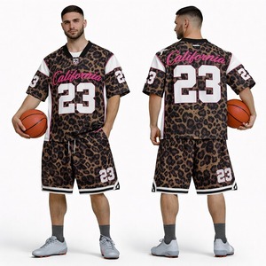 Ventes chaudes, maillots de football américain personnalisés en polyester, taille plus, unisexe, confortables, de haute qualité, chemises rétro à manches courtes - Product Image 1