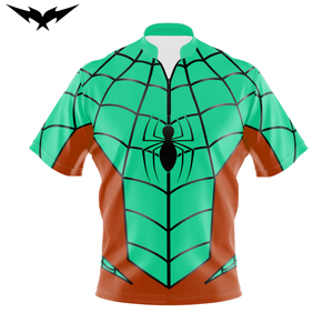 Wholesale Custom Design Your Own Jersey High Quality Polyester Moisture-Wicking Printed Sublimation Short Sleeve <b>Bowling</b> Jersey - Product Image 3
