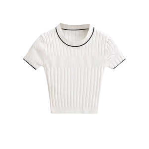 Camiseta informal estampada de verano para mujer, camiseta de manga corta, tela ligera y transpirable, Top cómodo y elegante para uso diario - Product Image 2