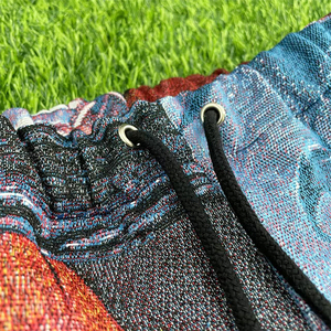 Shorts décontractés pour hommes, style streetwear, design anime personnalisé, coupe ample - Product Image 3