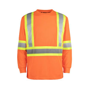 Camisetas Polo de Poliéster de Alta Visibilidad para Pedidos al por Mayor, Uniformes de Seguridad Clase 2 con Certificación CE para Trabajadores de la Construcción, Ropa de Protección - Product Image 4