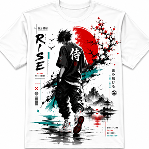 Trendy <b>Men</b>’s Graphic Print T <b>Shirt</b> Oversized Cotton Streetwear Tee - Product Image 3