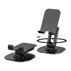 360 °   Soporte Ajustable <span class=keywords><strong>y</strong></span> Plegable para Teléfono Celular de Escritorio, Base para <span class=keywords><strong>iPhone</strong></span> 17 16 15 Pro <span class=keywords><strong>Xr</strong></span> <span class=keywords><strong>Xs</strong></span> Max X Plus - Product Image 1