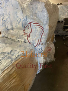 Déchets de coussins d'air PA66 2Lians avec revêtement adhésif, qualité recyclée post-industrielle, applications automobiles, emballage en balles - Product Image 2