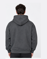 Sweater Pria Musim Dingin Bahan Fleece Katun 100% Berlapis Bordir, Model Crewneck Oversize Tebal dan Bernapas, Custom