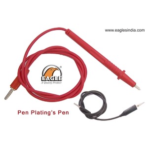Stylo Eagle Attachment Premium Modèle 57.0213 avec fil de platine, double forme ronde, placage ponctuel - Product Image 1