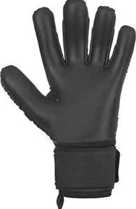Football Goalkeeper Gloves Black With Neon Green Accents <b>Full</b> Finger Non <b>Slip</b> Breathable Adjustable Wrist Strap Unisex - Product Image 2