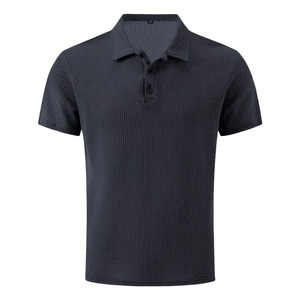 Chemise décontractée pour homme anti-rides avec poche, 100 % coton tricoté, manches courtes, de Bangladesh Apparels - Product Image 4