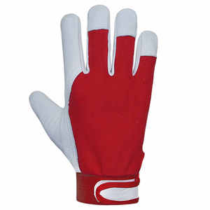 Meilleures ventes : Gants de conduite souples en cuir de chèvre de qualité supérieure, prix de gros, logo personnalisé, gants de sécurité pour l'assemblage, en vente en ligne - Product Image 4