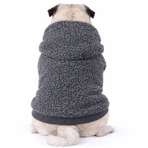 Vêtements pour animaux de compagnie, manteaux à capuche avec fermeture éclair, faible MOQ pour les commandes en gros, bonne qualité, prix bas, veste pour chiens - Product Image 2