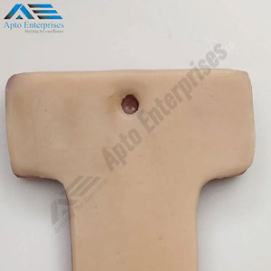 Almohadilla de Práctica de Sutura en Forma de H, Instrumento Médico, Material Reforzado Libre de Látex, Simulación de Sutura Versátil - Product Image 6