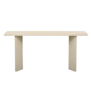 Consolle U_STYLE in impiallacciatura di pino con eleganti gambe geometriche per soggiorno, studio e sala da pranzo - Product Image 3