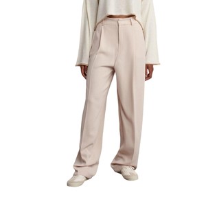 Femme Trendy Clothes Cotton Polyester Tracks Sweatpants Relaxed Fit Casual Athletic Drawstring Elastic Waist Loose Trouser Pants - Product Image 5