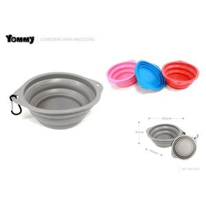 ชามอาหารสุนัขพับได้ Yommy ขนาด 16.5 ซม. สำหรับพกพาเดินทาง - Product Image 1